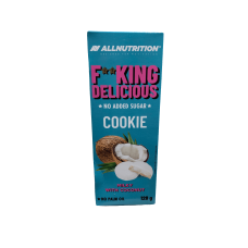 Печиво без цукру зі смаком кокосу Fit King Delicious Allnutrition 128g