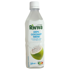 Кокосова вода 100% Riviva 500ml