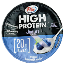 Протеїновий йогурт без цукру чорниця Pilos 200g