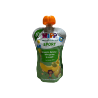 Дитяче фруктове пюре без цукру груша-банан-виноград-овес Sport Hipp 120g