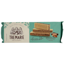 Вафлі з молочним шоколадом та мигдальним кремом Mandorlato Tre Marie 140g