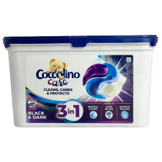 Капсули для прання темного одягу 3in1 Black&Dark Coccolino 40шт