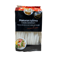 Рисова локшина зі смаком лимона Makaron ryzowy o smaku cytrynowym Asia Flavours 200g