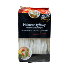 Рисова локшина зі смаком лимона Makaron ryzowy o smaku cytrynowym Asia Flavours 200g