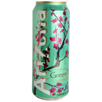 Зелений холодний чай з медом в жб Green Tea and Honey Original AriZona 500ml