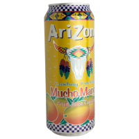 Напій з фруктового соку та манго в жб Cowboy Cocktail Mucho Mango AriZona 500ml