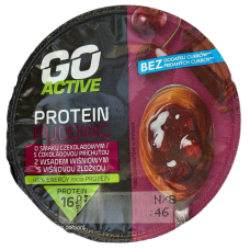 Протеїновий шоколадний пудинг без доданого цукру з вишнею GoACTIVE 180g