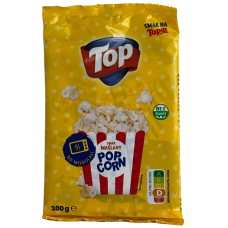 Попкорн зі смаком масла для мікрохвильової печі Top 100g