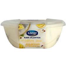 Оселедець в йогуртовому соусі з лимоном Lisner 280g