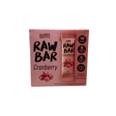 Батончики фруктово-горіхові зі смаком журавлини Raw Bar Lifestyle 3*30g