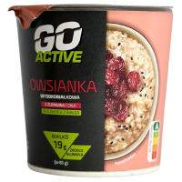 Вівсяна каша з журавлиною та чіа Owsianka Go Active 65g