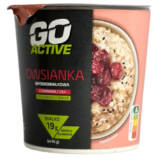 Вівсяна каша з журавлиною та чіа Owsianka Go Active 65g