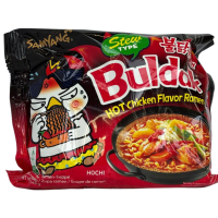 Локшина рамен зі смаком гострої курки Buldak Hot Chicken Flavor Ramen Stew Type 145g