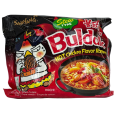 Локшина рамен зі смаком гострої курки Buldak Hot Chicken Flavor Ramen Stew Type 145g