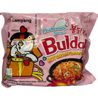 Локшина рамен зі смаком карбонара Buldak Hot Chicken Flavor Ramen Karbonara Samyang 130g