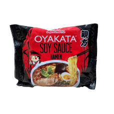 Локшина рамен з соєвим соусом Soy Sauce Ramen Oyakata Ajinomoto 83g