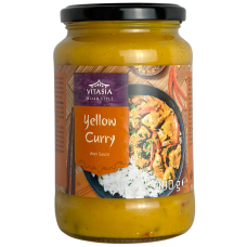 Соус з перцем, морквою, ананасом та каррі Wok Sauce With Curry Asia Style Vitasia 490g