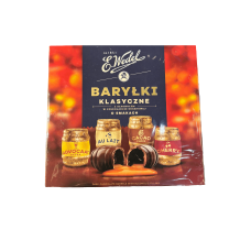 Шоколадні бочечки з алкогольною начинкою Barylki Klasyczne E.Wedel 200g