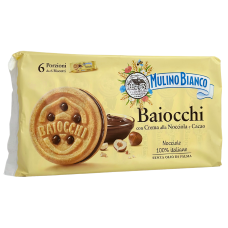 Печиво з фундучно-шоколадним кремом Baiocchi Mulino Bianco 336g