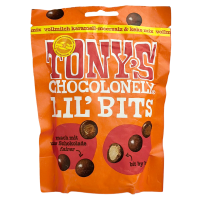 Драже з карамелі, морської солі і кексу в молочному шоколаді Tony`s Chocolonely Lil`Bits