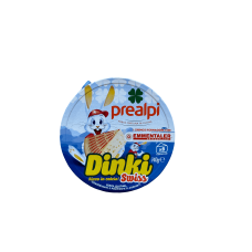 Плавлений сир ементаль Prealpi Dinki Swiss140g
