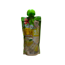 Мус яблучний, грушевий і каша 8 злаків від 6-ти місяців Kubus Baby 120g