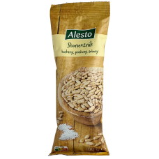 Насіння соняшника чищене, смажене, солене 100g Alesto