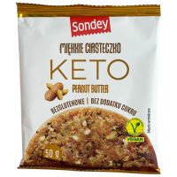 Печиво з арахісовою пастою без глютену і цукру Sondey KETO 50g
