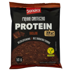 Печиво зі смаком тістечка брауні без глютену Sondey Protein 50g