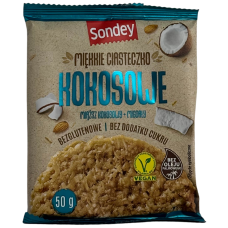 Печиво з кокосом і мигдалем без глютену і цукру Sondey 50g