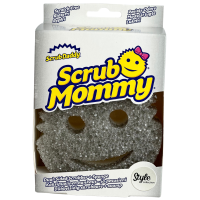 Губка для миття посуду сіра Scrub Mommy Scrub Daddy