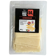 Сир чеддар протеїновий слайсами High Protein Cheddar Pilos 160g
