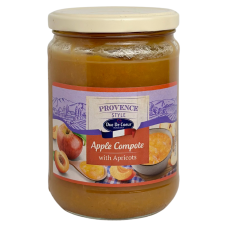 Конфітюр з яблуками та абрикосами Apple Compote Provence style Duc De Coeur 570g
