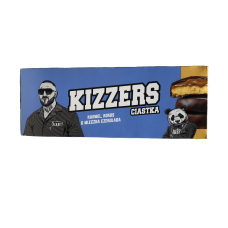 Печиво з карамеллю та кокосовою стружкою в молочному шоколаді без цукру Kizzers Ciastka 100g