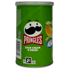 Картопляні чіпси Pringles Sour cream & onion зі смаком сметани та цибулі 70g