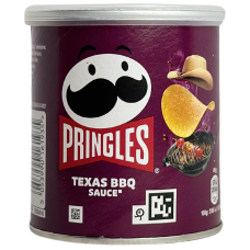 Картопляні чіпси Pringles Texas BBQ sauce зі смаком техаського соусу барбекю 40g