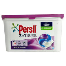 Капсули для прання кольорових речей Persil 3 in 1 Capsules colour protect 1026g 38шт