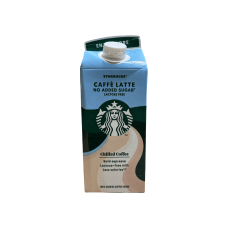 Кавовий напій з безлактозним молоком, без цукру Caffe Latte Starbucks 750ml