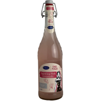 Лимонад газований зі смаком лимона та лайма Sparkling Pink Lemonade Duc De Coeur 0.75l