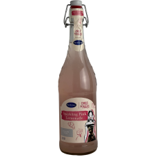 Лимонад газований зі смаком лимона та лайма Sparkling Pink Lemonade Duc De Coeur 0.75l