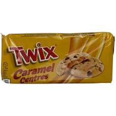 Печиво з карамельною глазуррю з  молочним шоколадом Caramel Centres Twix 144g