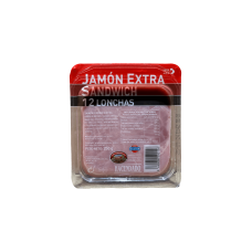 Слайси вареної шинки Sandwich 12 lonchas Jamon Extra Hacendado 250g