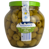 Оливки зелені без кісточки Eridanous Olives 1600g
