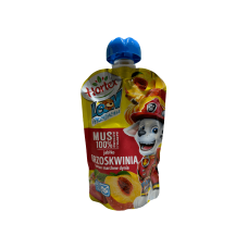 Фруктовий мус зі смаком яблука та персика Hortex 100g