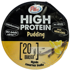 Протеїновий пудинг зі смаком ванілі без цукру Pilos High protein 200g