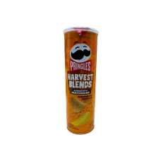 Картопляні чіпси у суміші з мультизернами Pringles Harvest Blends Farmhouse Cheddar 158g