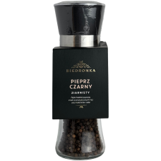 Перець чорний горошками в млику Biedronka 90g