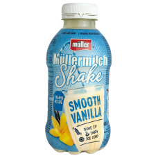 Молочний напій Shake зі смаком Smooth ванілі  Mullermilch 400ml