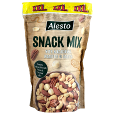 Мікс горіхів з макадамія Snack Mix Alesto 300g