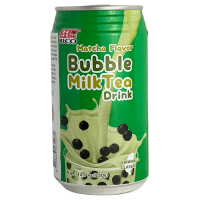 Молочний напій з кульками зі смаком матчі Matcha Flavor Bubble Milk Tea Drink Rico 350ml
